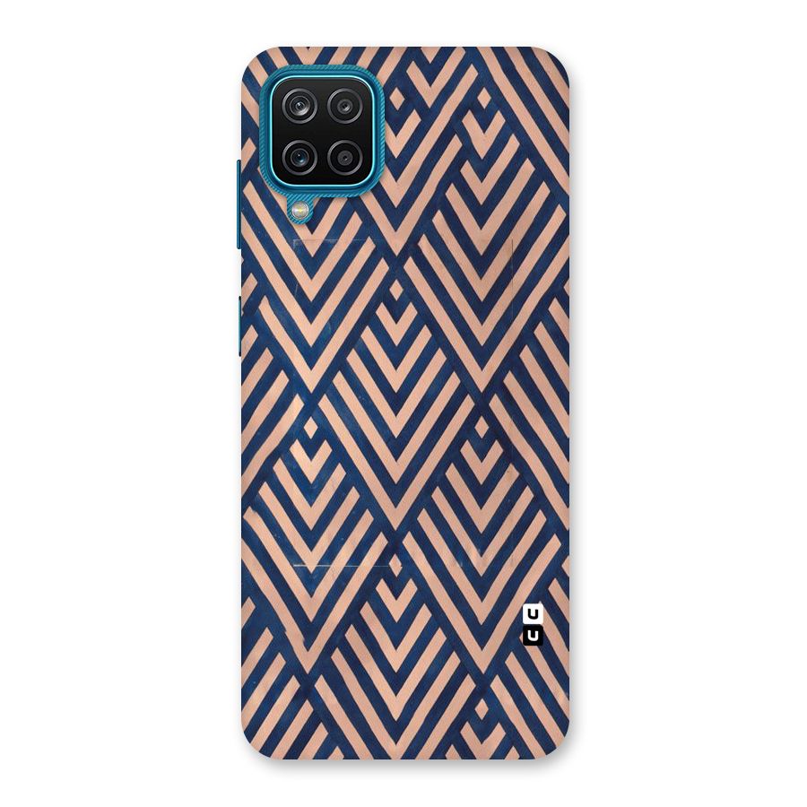 Blue Peach Back Case for Galaxy F12