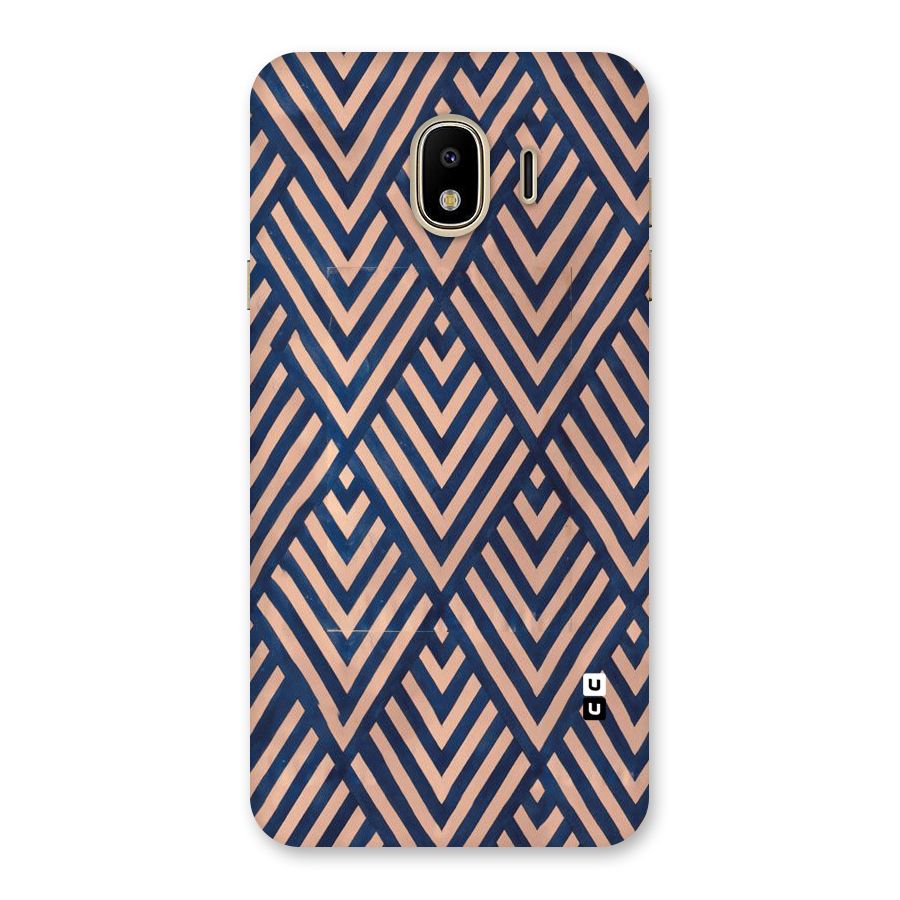 Blue Peach Back Case for Galaxy J4