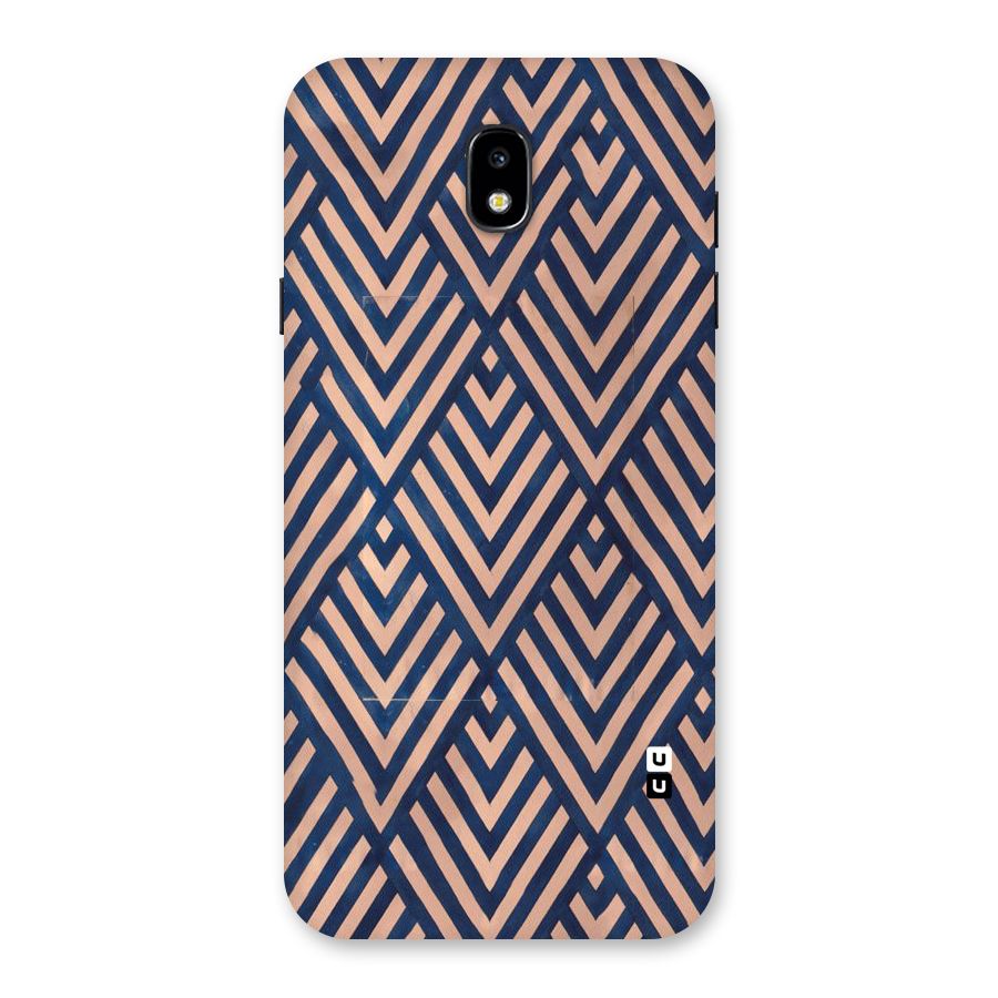 Blue Peach Back Case for Galaxy J7 Pro