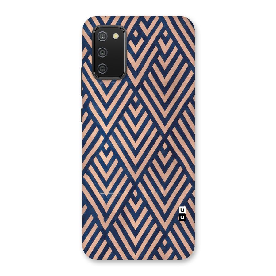 Blue Peach Back Case for Galaxy M02s
