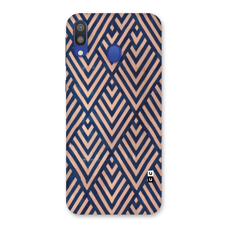 Blue Peach Back Case for Galaxy M20