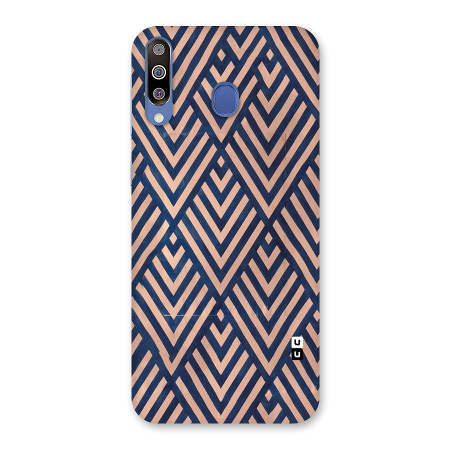 Blue Peach Back Case for Galaxy M30