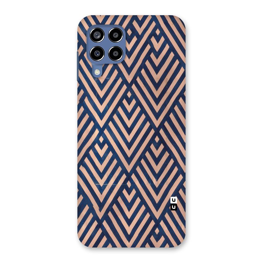 Blue Peach Back Case for Galaxy M53 5G