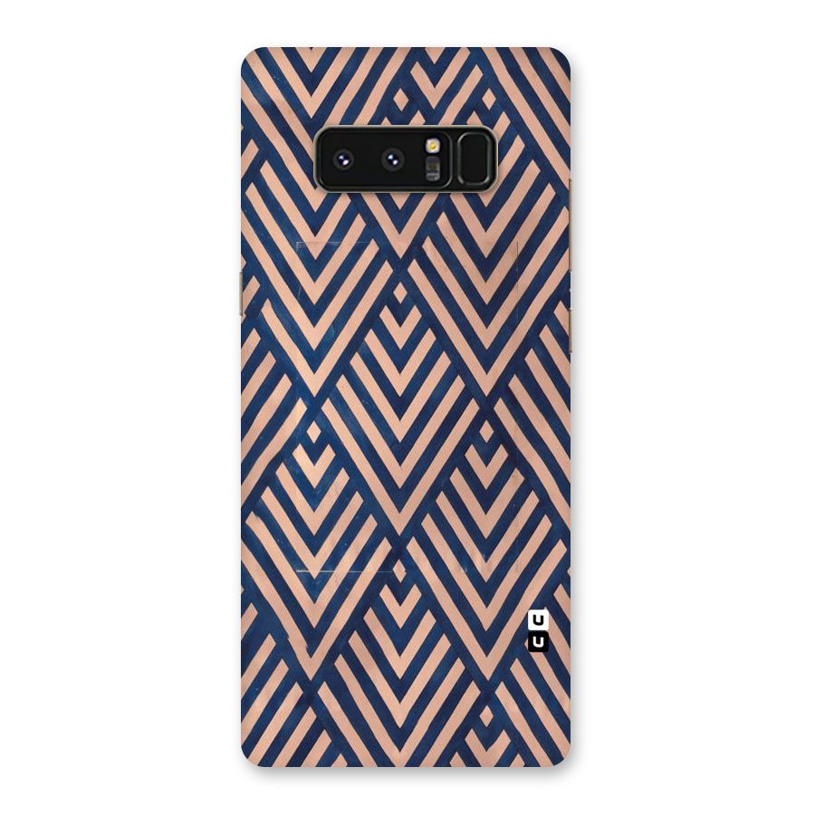 Blue Peach Back Case for Galaxy Note 8