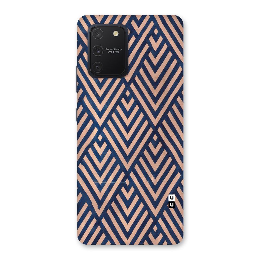 Blue Peach Back Case for Galaxy S10 Lite