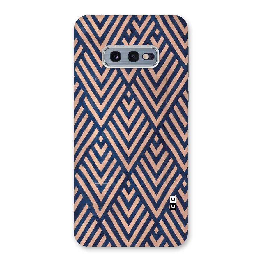 Blue Peach Back Case for Galaxy S10e