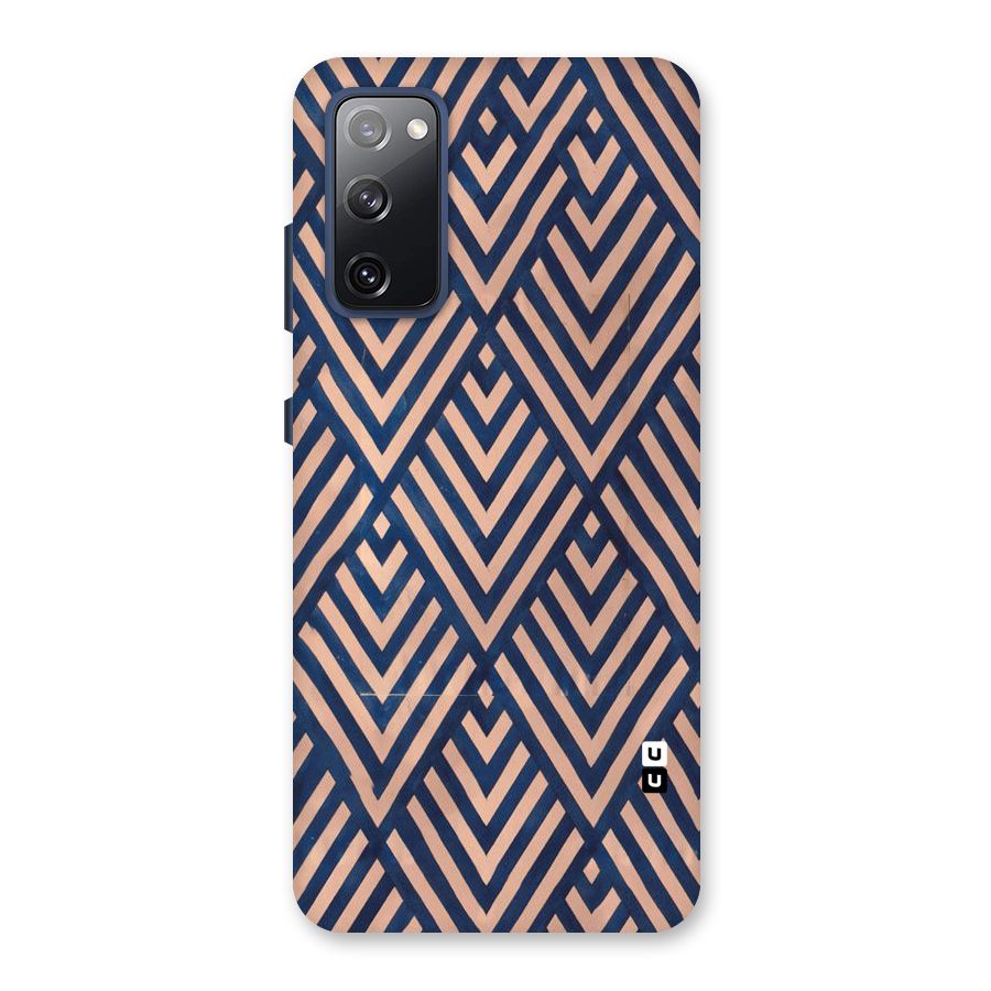 Blue Peach Back Case for Galaxy S20 FE