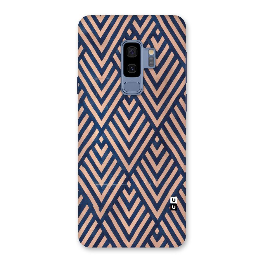 Blue Peach Back Case for Galaxy S9 Plus