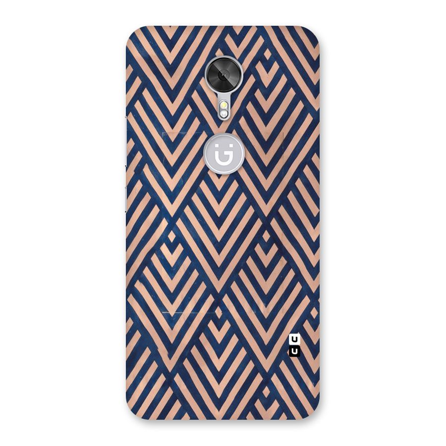 Blue Peach Back Case for Gionee A1