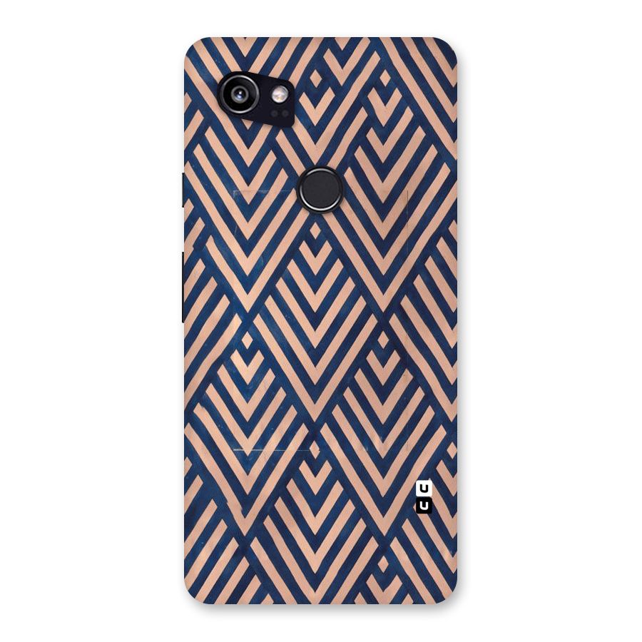 Blue Peach Back Case for Google Pixel 2 XL
