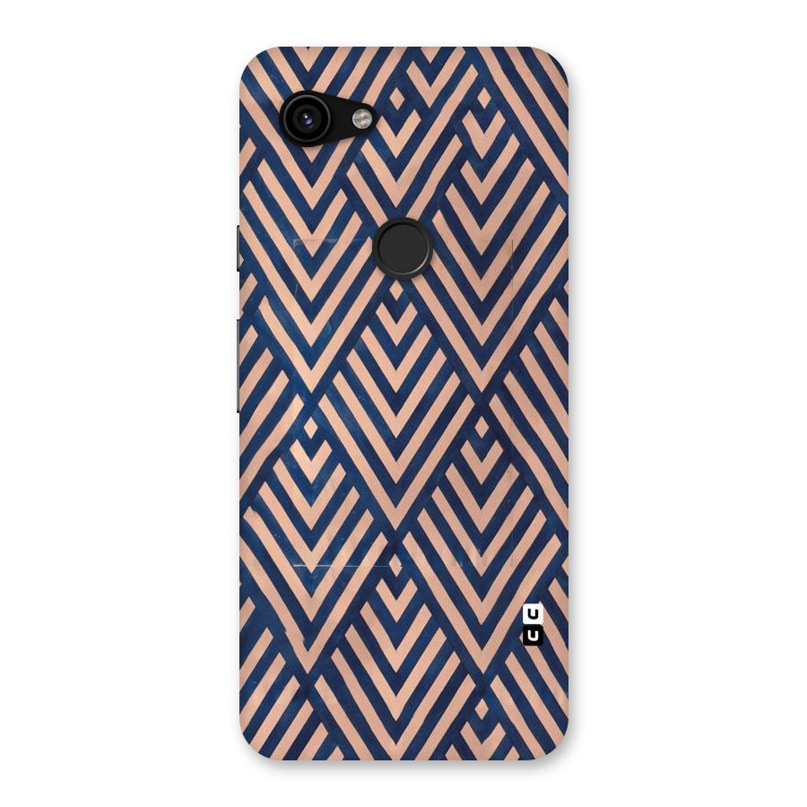Blue Peach Back Case for Google Pixel 3a