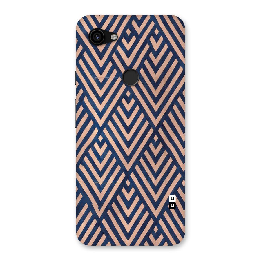 Blue Peach Back Case for Google Pixel 3a XL
