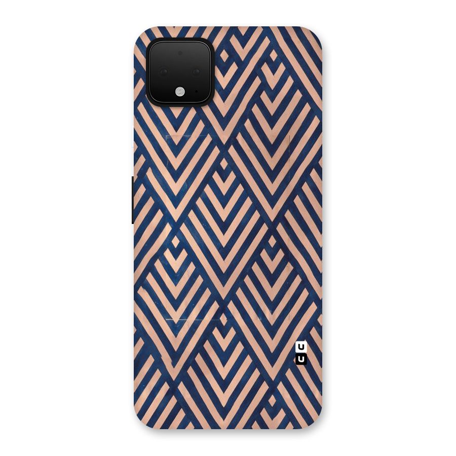 Blue Peach Back Case for Google Pixel 4 XL