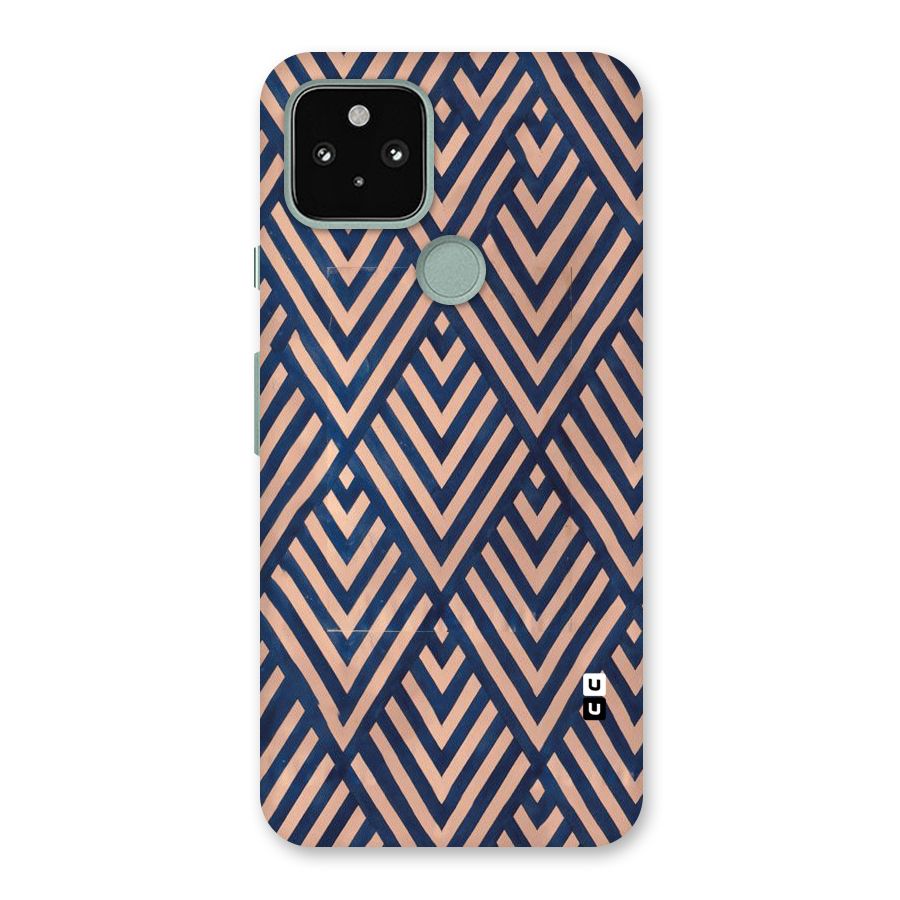 Blue Peach Back Case for Google Pixel 5