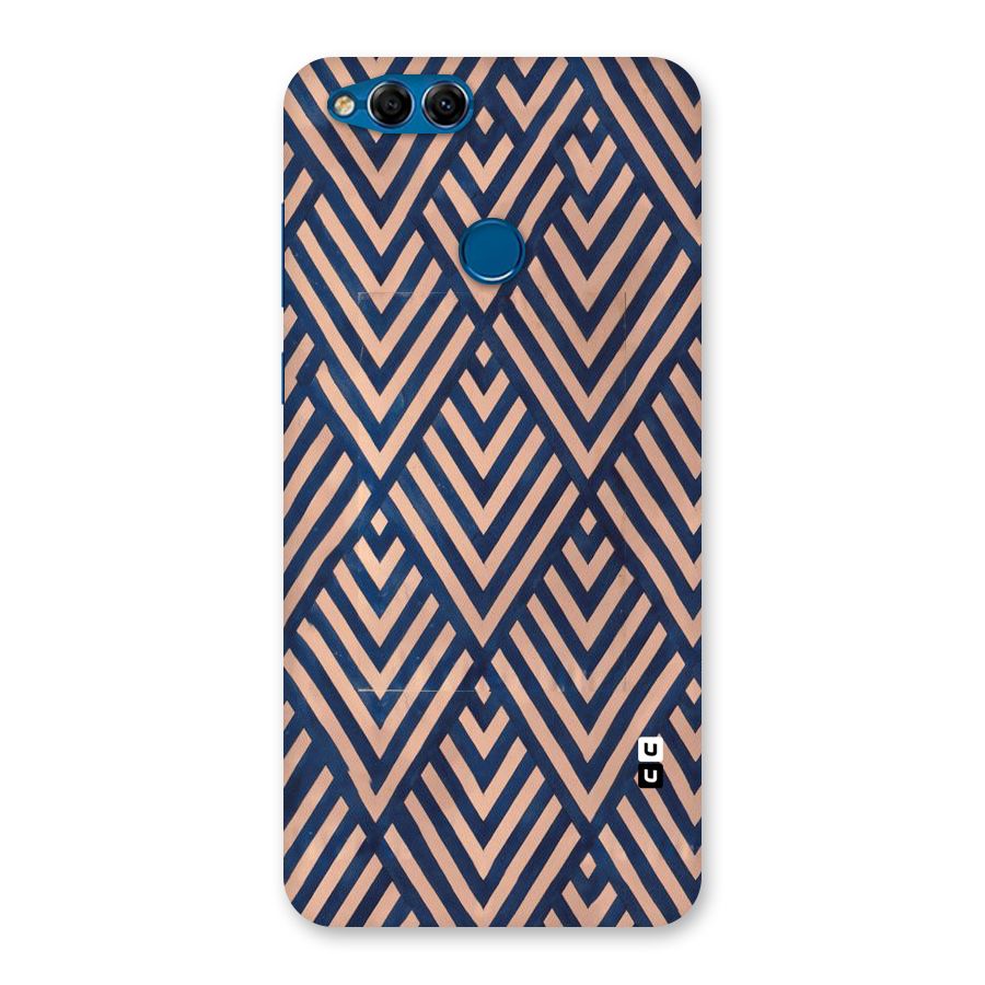 Blue Peach Back Case for Honor 7X