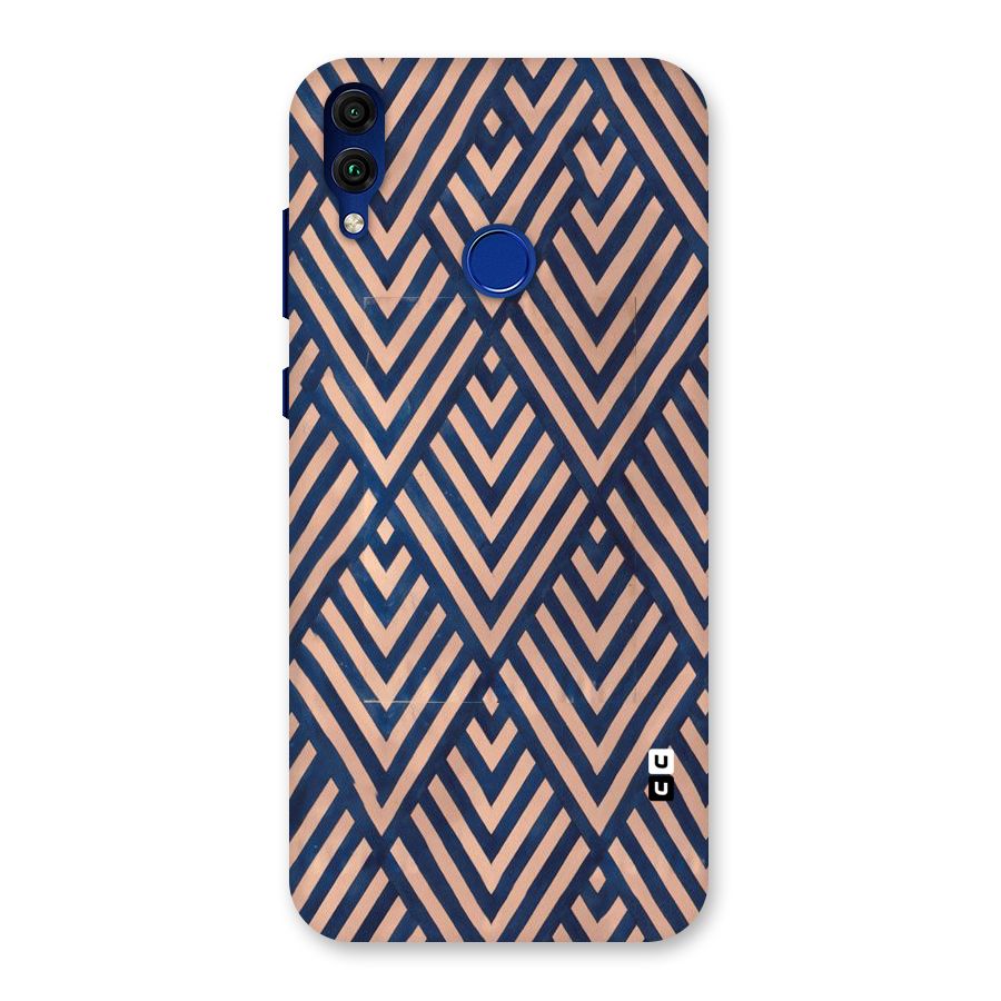 Blue Peach Back Case for Honor 8C