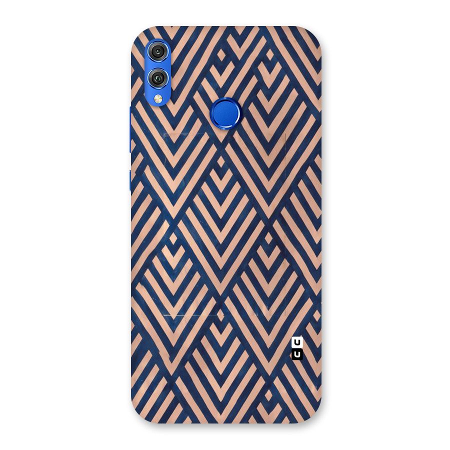 Blue Peach Back Case for Honor 8X