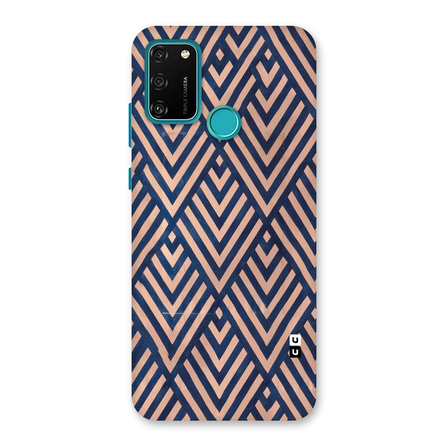 Blue Peach Back Case for Honor 9A