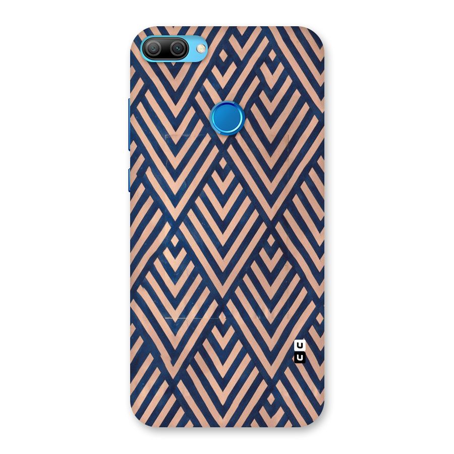 Blue Peach Back Case for Honor 9N
