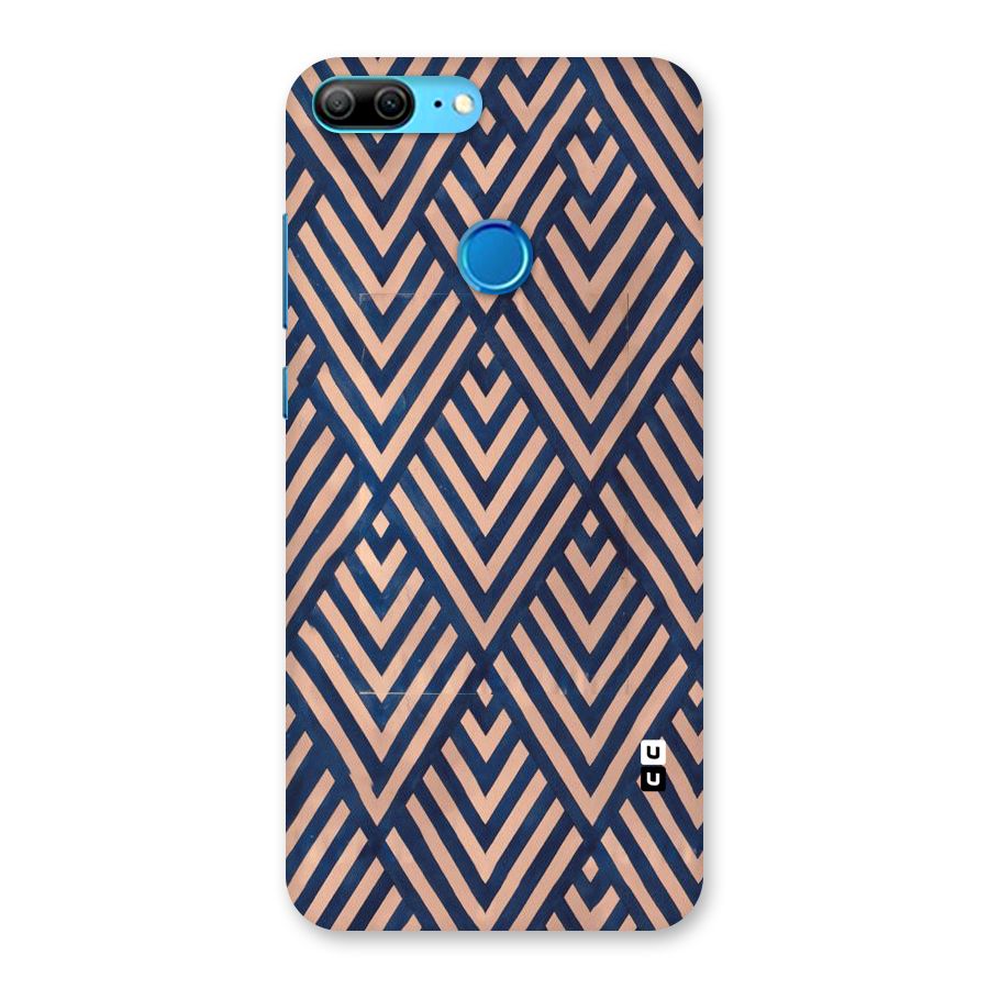 Blue Peach Back Case for Honor 9 Lite