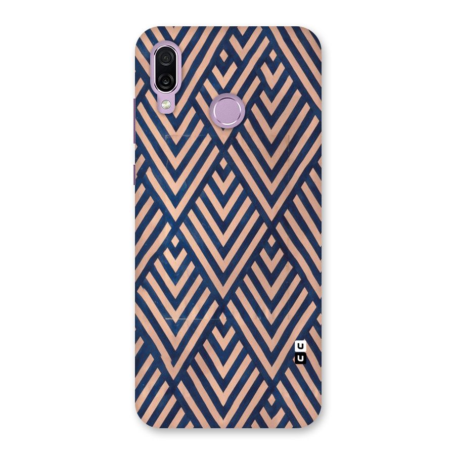 Blue Peach Back Case for Honor Play