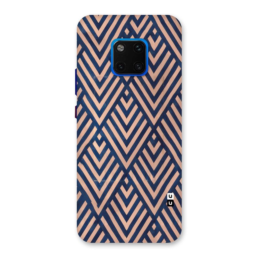 Blue Peach Back Case for Huawei Mate 20 Pro