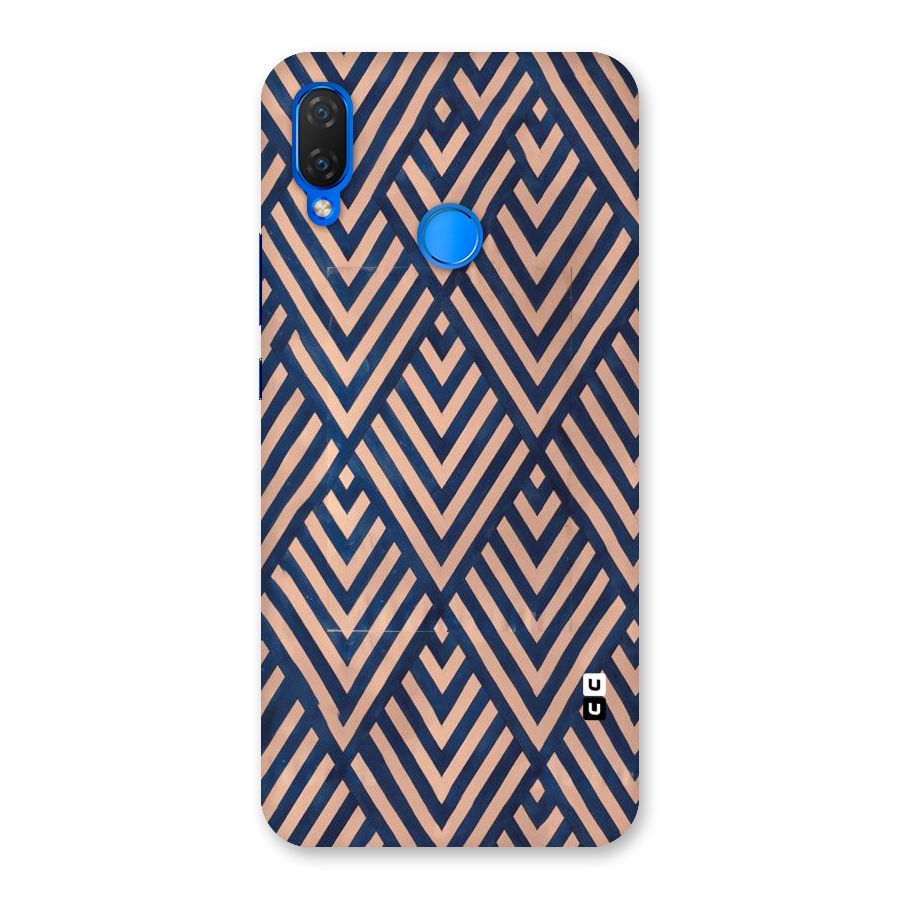 Blue Peach Back Case for Huawei P Smart+