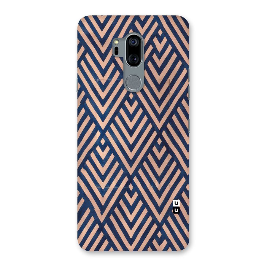 Blue Peach Back Case for LG G7