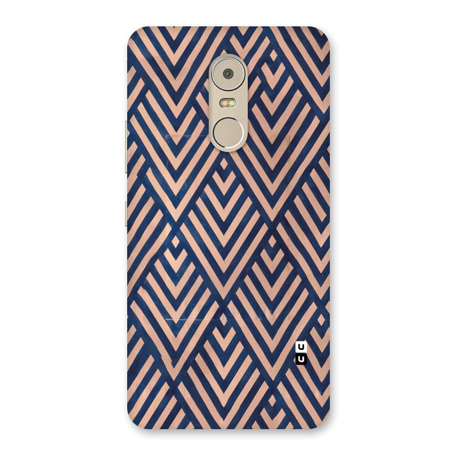 Blue Peach Back Case for Lenovo K6 Note