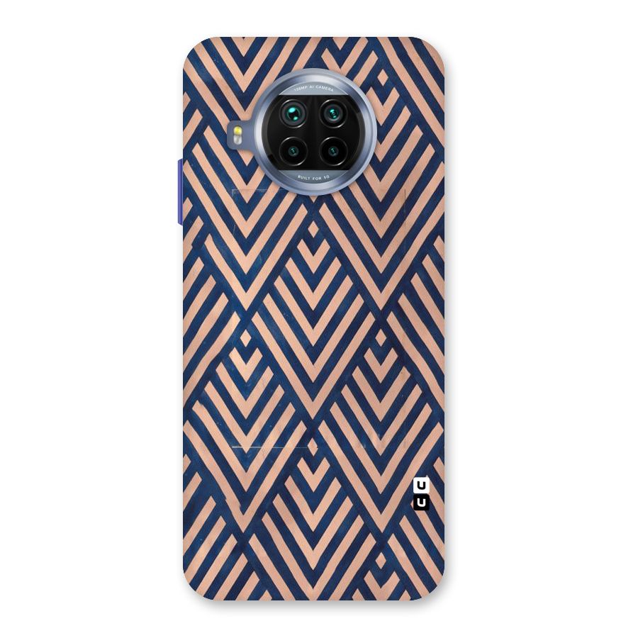Blue Peach Back Case for Mi 10i
