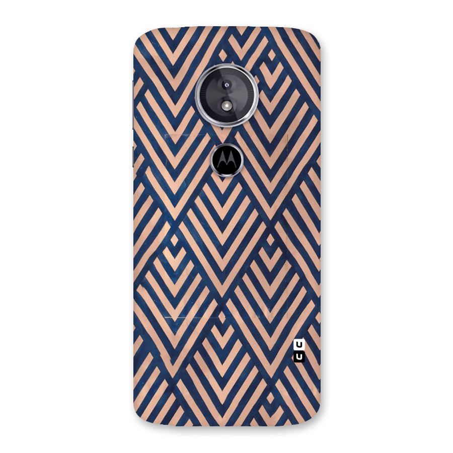 Blue Peach Back Case for Moto E5