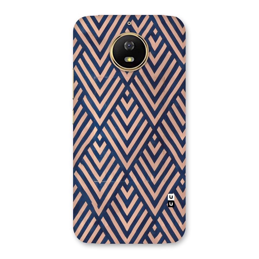 Blue Peach Back Case for Moto G5s
