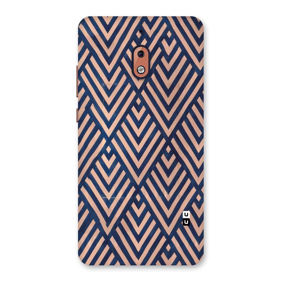 Blue Peach Back Case for Nokia 2.1
