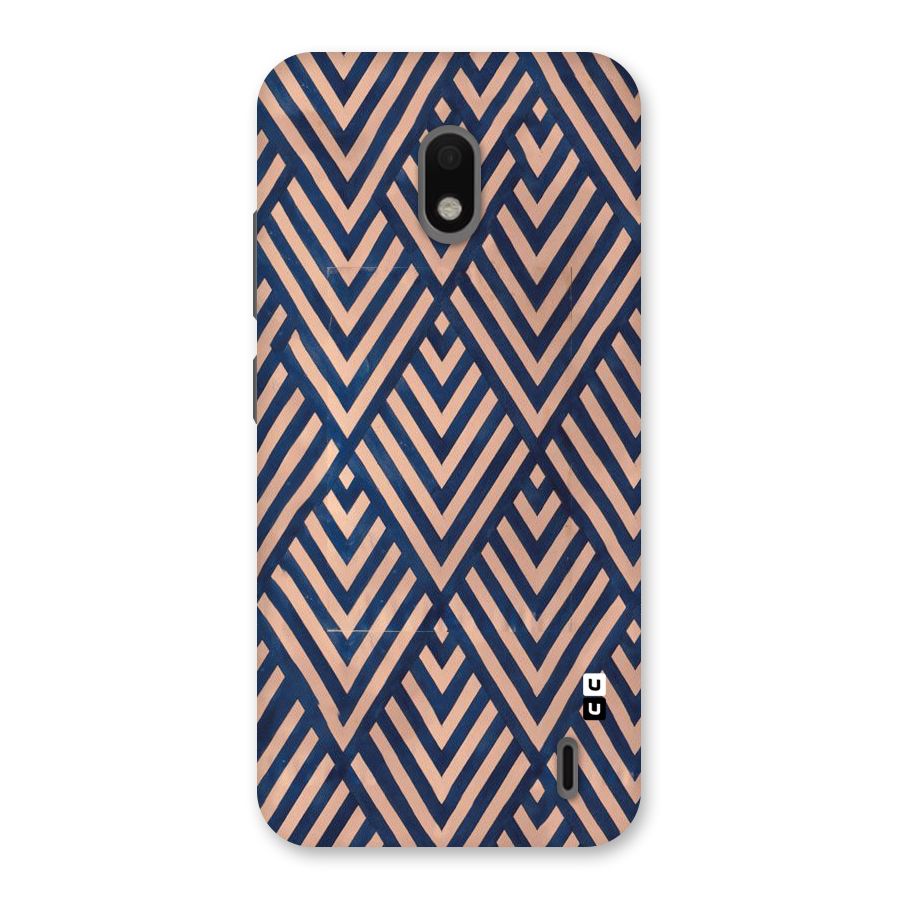 Blue Peach Back Case for Nokia 2.2