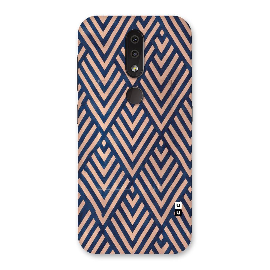 Blue Peach Back Case for Nokia 4.2