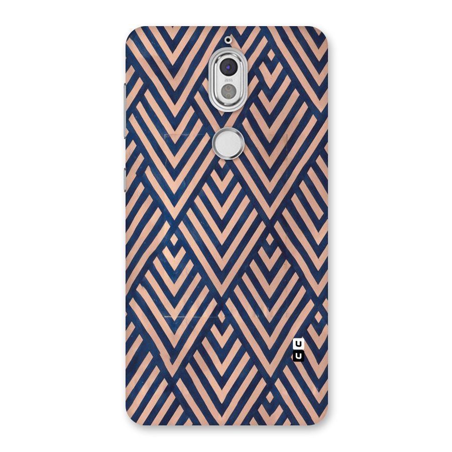 Blue Peach Back Case for Nokia 7