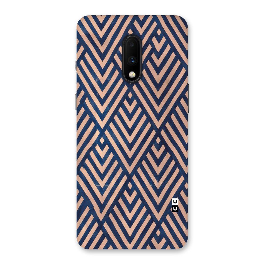 Blue Peach Back Case for OnePlus 7