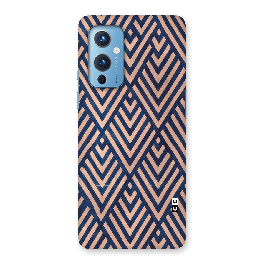 Blue Peach Back Case for OnePlus 9
