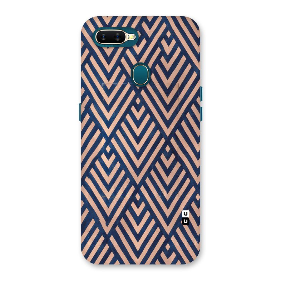Blue Peach Back Case for Oppo A11k