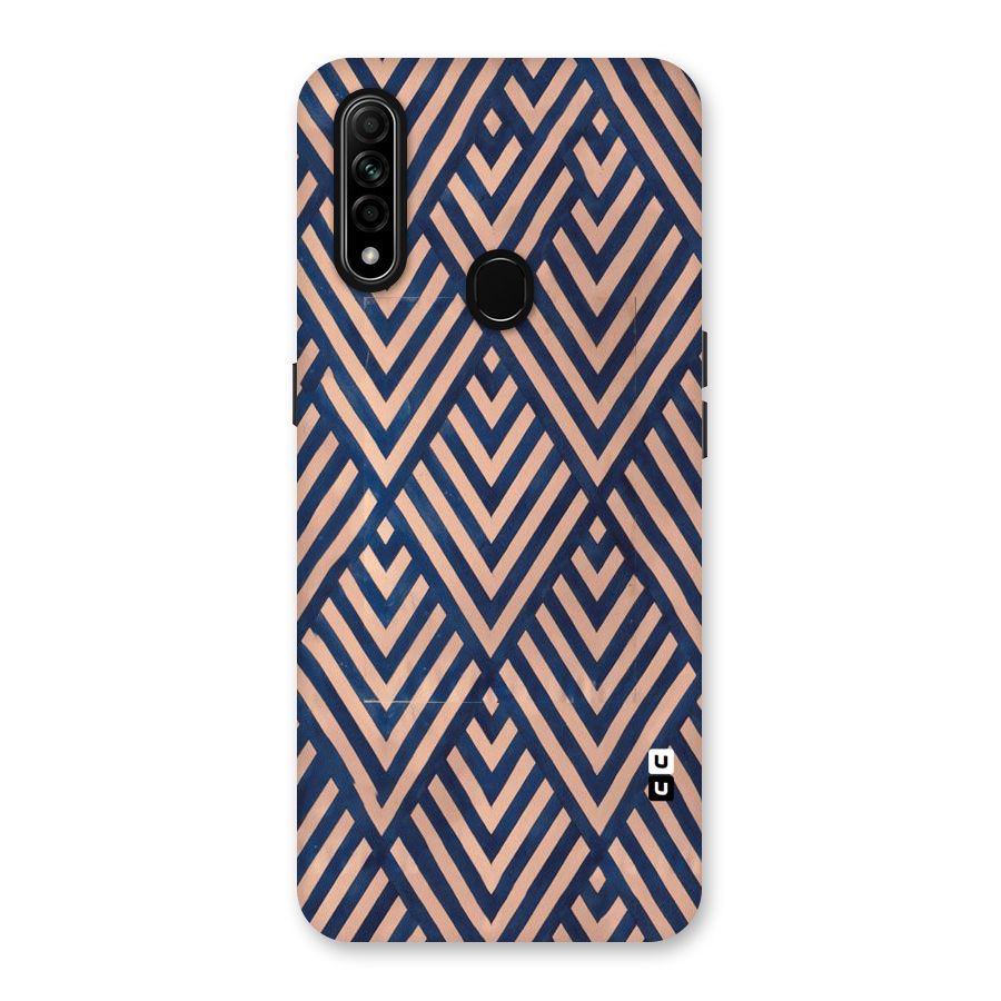 Blue Peach Back Case for Oppo A31