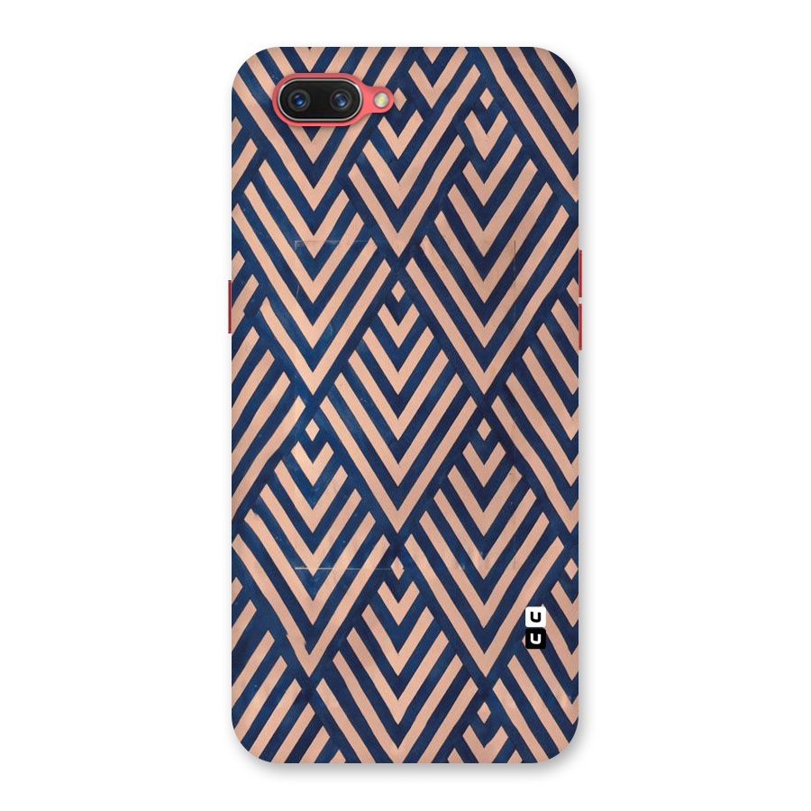 Blue Peach Back Case for Oppo A3s