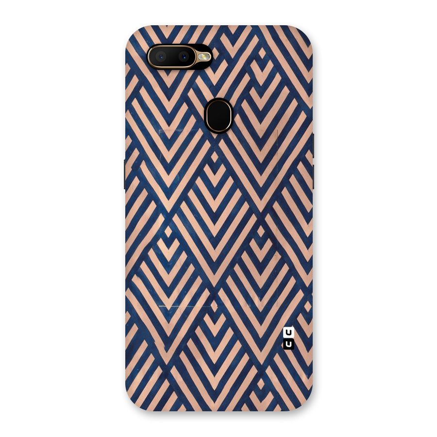 Blue Peach Back Case for Oppo A5s
