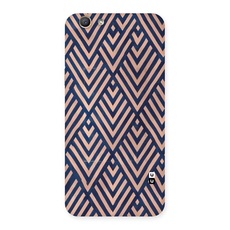 Blue Peach Back Case for Oppo F1s