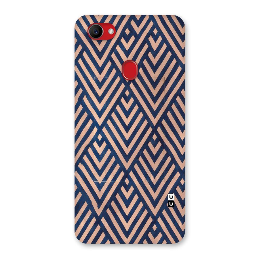 Blue Peach Back Case for Oppo F7