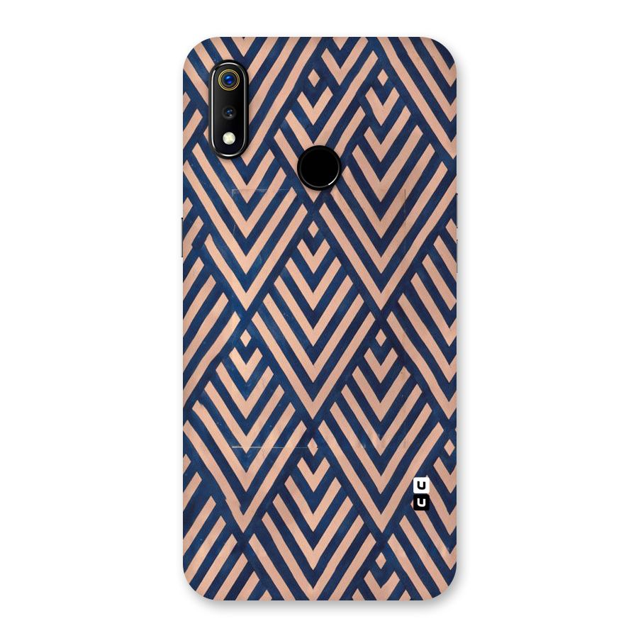 Blue Peach Back Case for Realme 3