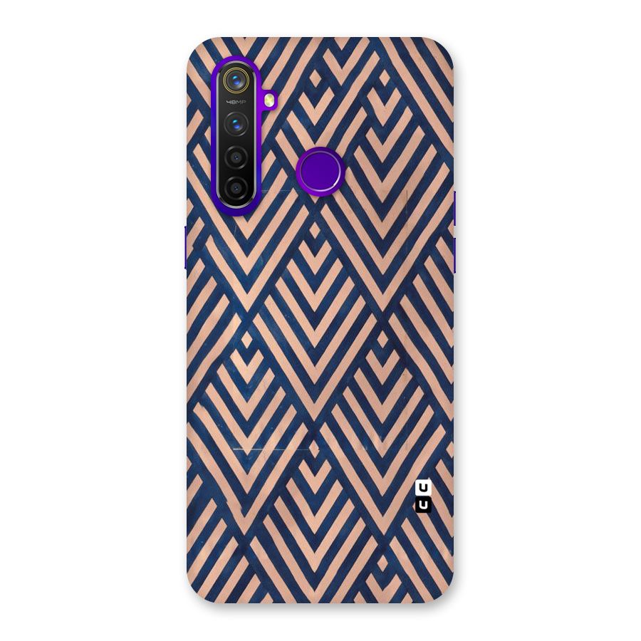 Blue Peach Back Case for Realme 5 Pro