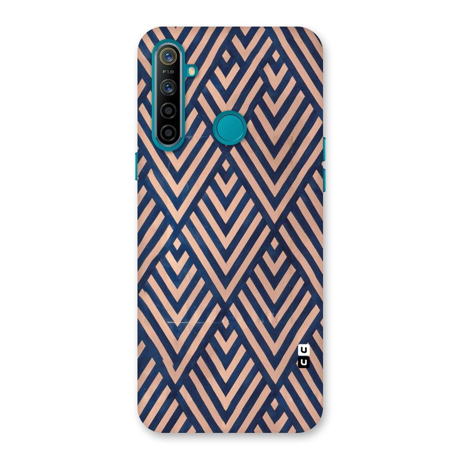Blue Peach Back Case for Realme 5i