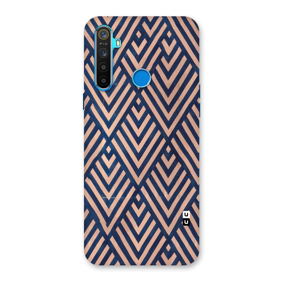 Blue Peach Back Case for Realme 5s