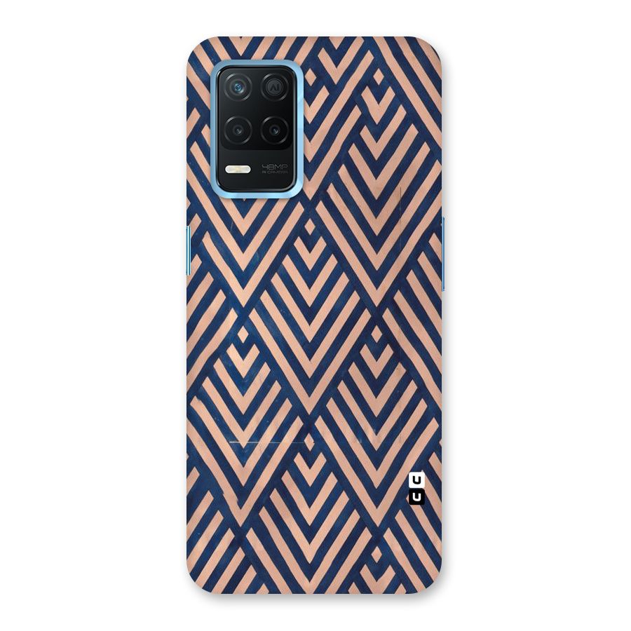 Blue Peach Back Case for Realme 8s 5G