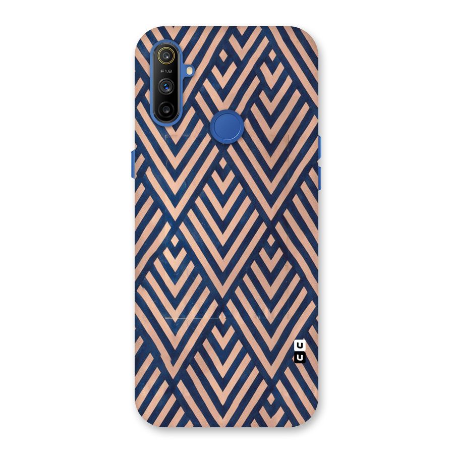 Blue Peach Back Case for Realme Narzo 10A